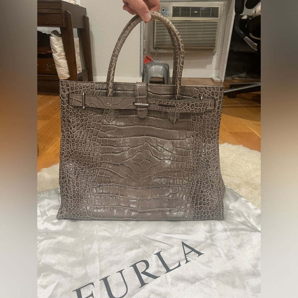 Furla Croc Purse